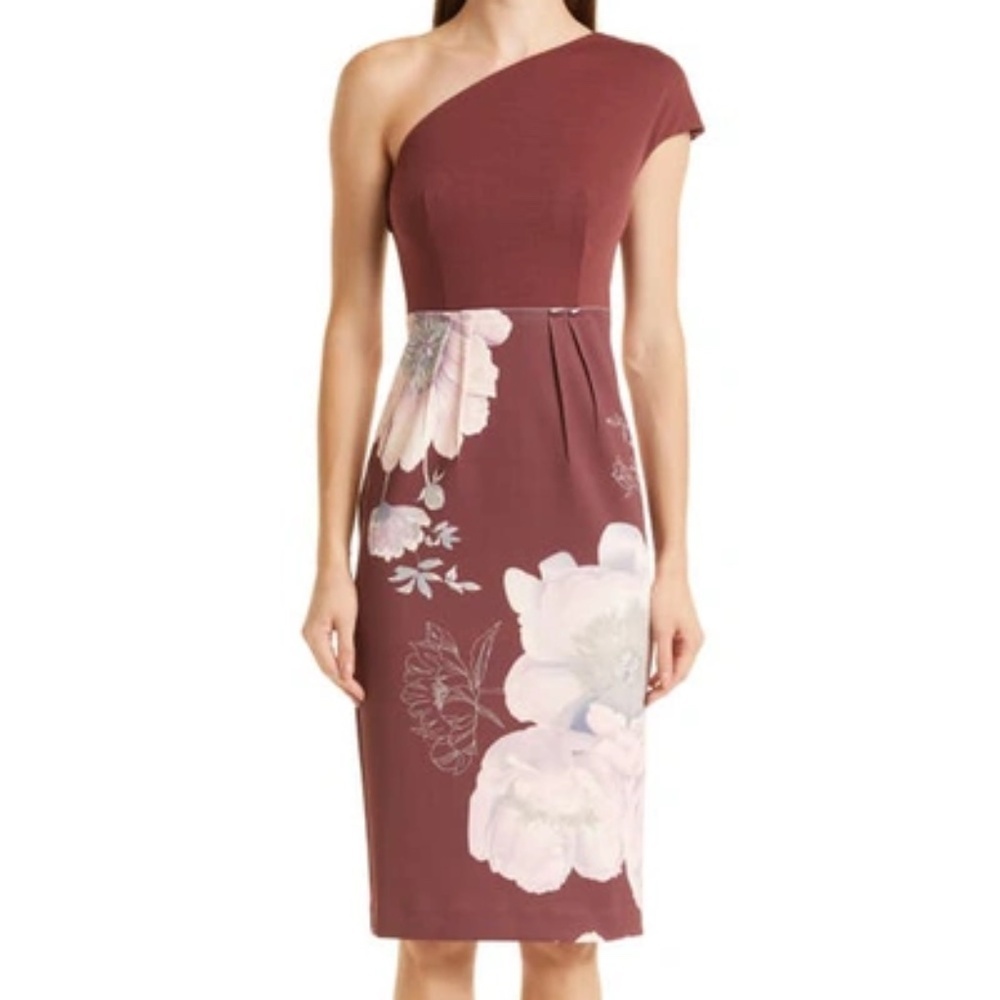 Ted Baker - Nimala‎ Symmetric Stretch-woven Mini Dress